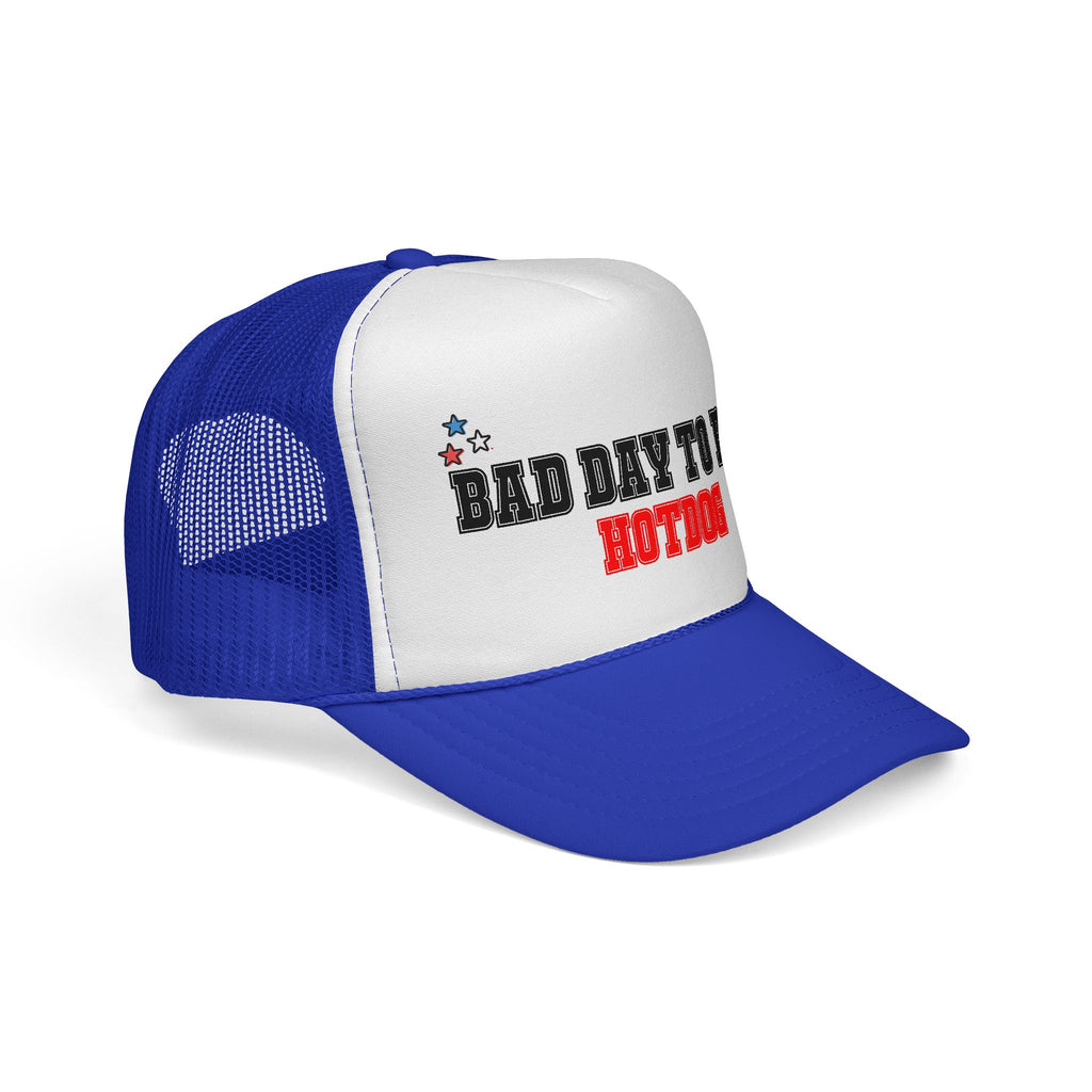 Trucker Hat - I Was Born To Be A Patriot Cap (Red, White & Blue Stars)