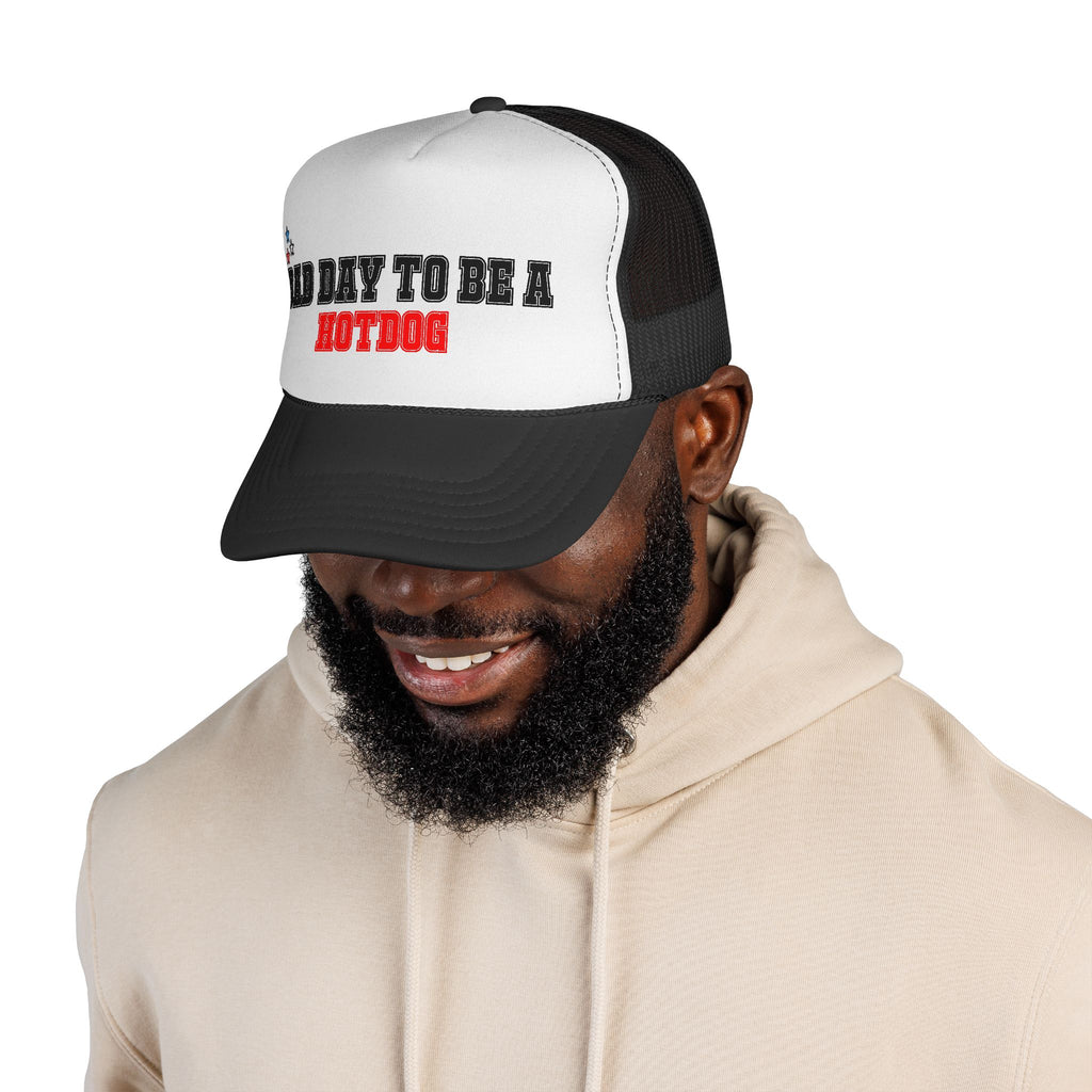 Trucker Hat - I Was Born To Be A Patriot Cap (Red, White & Blue Stars)